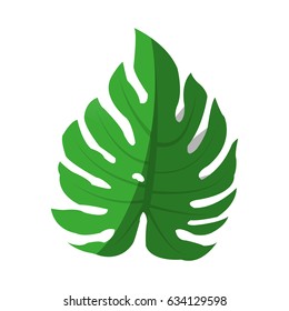 green textured leaf icon image