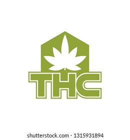 Green Thc Logo Vector Stock Vector (Royalty Free) 1315931894 | Shutterstock