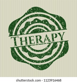 Green Therapy distress rubber texture