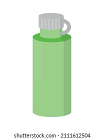 grüne Thermo-Icon-Wohnung einzeln
