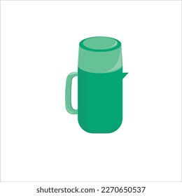  green thermo mug, green thermo cup. Reduce plastic waste healthy alternative.