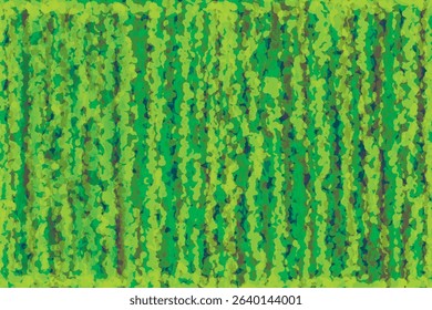 Green thick vine wall background, Hand drawn background, Thick vine leaves, Vines hang down from the wall., Vines frame wallpaper