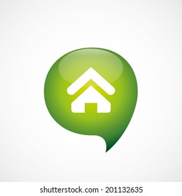 green think bubble Home Icon