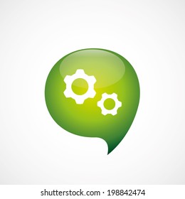 green think bubble Settings Icon