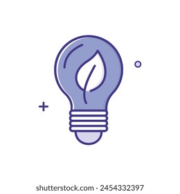 Green Thinking Innovative concept illustrating eco-friendly and sustainable practices