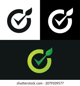 Logo de Green Tick Check Nature