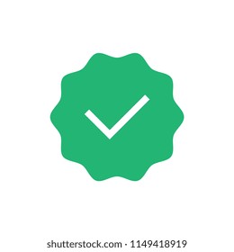Green tick icon