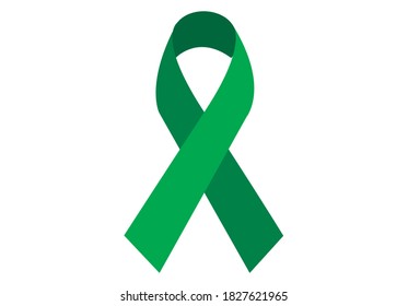 Green Ribbon Vector Stock Vector (Royalty Free) 40356691