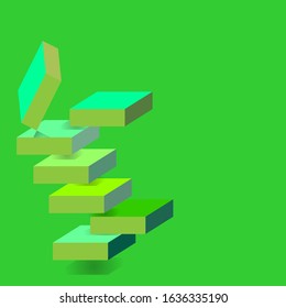 Green tone background image for designing website advertising