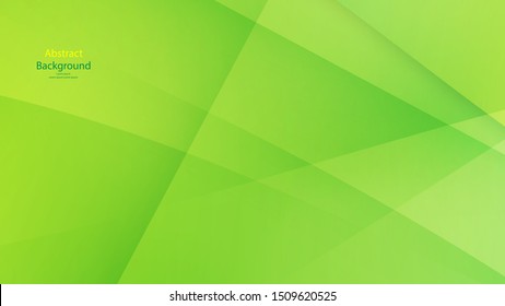 Green tone color and Yellow color background abstract art vector 