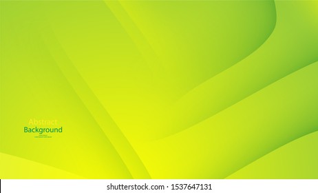 Green tone color and Yellow color background abstract art vector 
