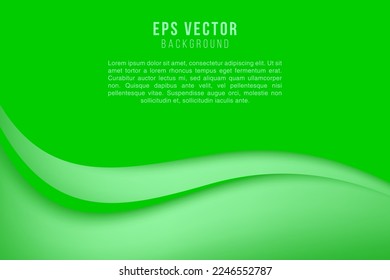 Green tone color and Yellow color background abstract art vector