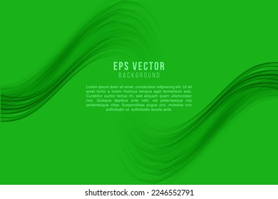 Green tone color and Yellow color background abstract art vector