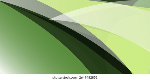 Green tone color and Yellow color background abstract art vector 