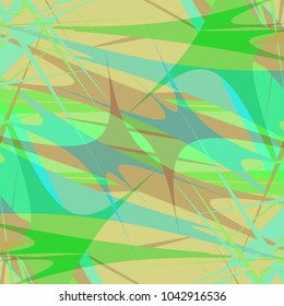 green tones abstract messy background. colorful green and brown copy space pattern, abstract colorful pattern for backdrop. decorative background can used for wallpaper, surface texture, brochures