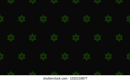 Green tones. Geometric design seamless pattern. Vector illustration