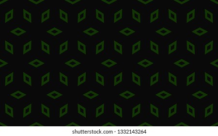 Green tones. Geometric design seamless pattern. Vector illustration