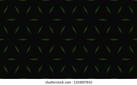 Green tones. Geometric design seamless pattern. Vector illustration