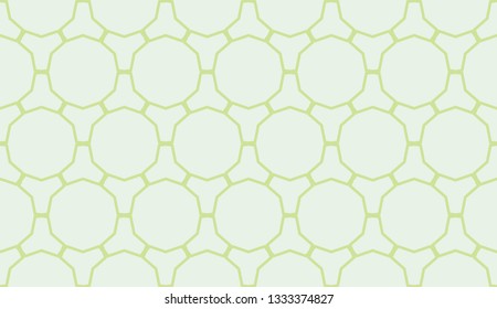 Green tones. Geometric design seamless pattern. Vector illustration