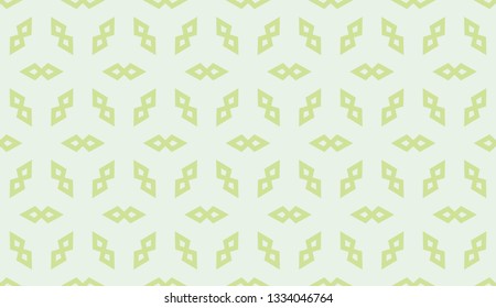Green tones. Geometric design seamless pattern. Vector illustration