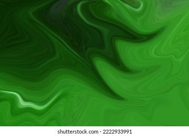 Green tones vector abstract background, diagonal bright lines, design element