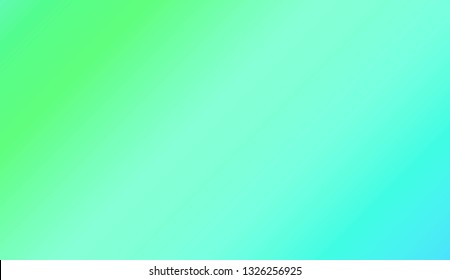 Green torqouise color blurred gradient background. For soft banner template. Vector illustration. For banner template, flyer, invitation card