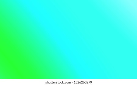 Green torqouise color blurred gradient background. For soft banner template. Vector illustration. For banner template, flyer, invitation card