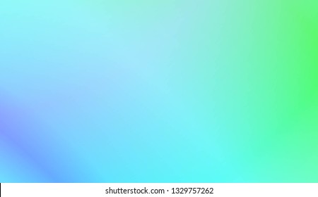 Green torqouise color blurred gradient background. For soft banner template. Vector illustration. For banner template, flyer, invitation card
