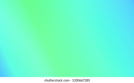 Green torqouise color blurred gradient background. For soft banner template. Vector illustration. For banner template, flyer, invitation card