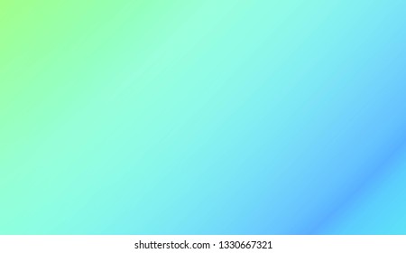 Green torqouise color blurred gradient background. For soft banner template. Vector illustration. For banner template, flyer, invitation card