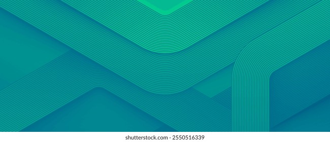 Green tosca abstract background cicles lines texture design vector