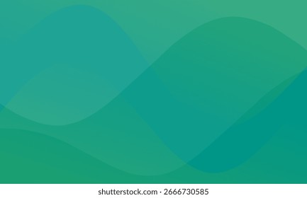 Green tosca abstract gradient background. Vektor