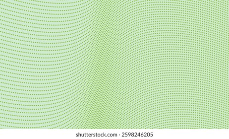 Green tosca with halftone pattern background for backdrop or presentation