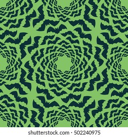Green toxic pattern with Flying bat. seamless