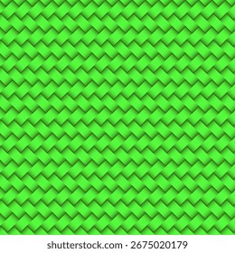 Padrão de tecido 3D tradicional verde