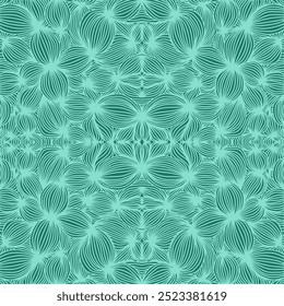 green translucent abstract seamless geometric graphic watercolor pastel  artwork decoration vector ethnic simple template wallpaper print fabric pattern doodle cute curve line hand drawn 
