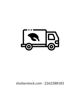 green transportation vector icon illustration
