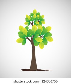 green tree