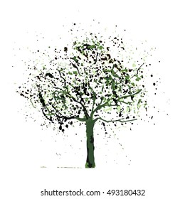 Green tree tree
