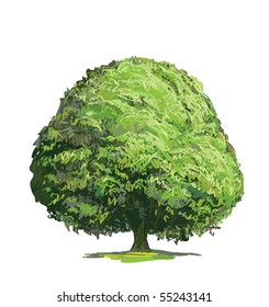 Green tree