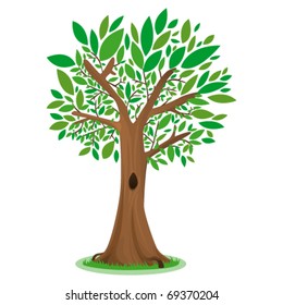Green tree