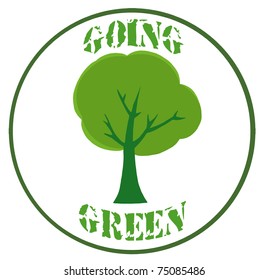 Green Tree Banner