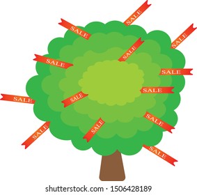 green tree at big discounts
