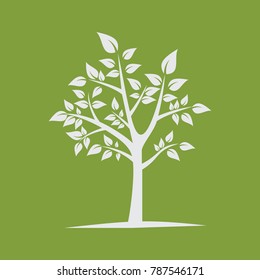 Green Tree Design Illustration