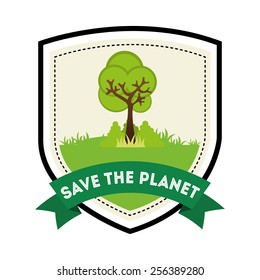 green tree design, vector illustration eps10 graphic 