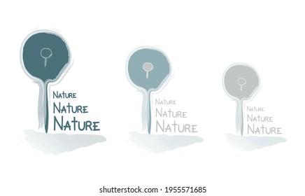 Green tree growth eco concept. logo.
