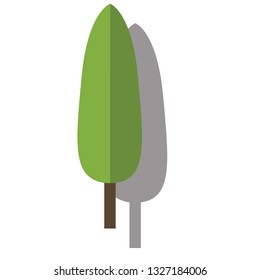 Green tree icon