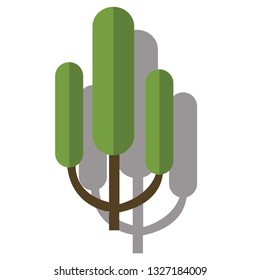 Green tree icon