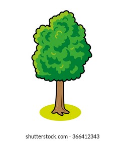 Green tree icon.