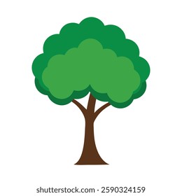 Green Tree Icon – Nature, Environment, and Eco-Friendly Symbol
